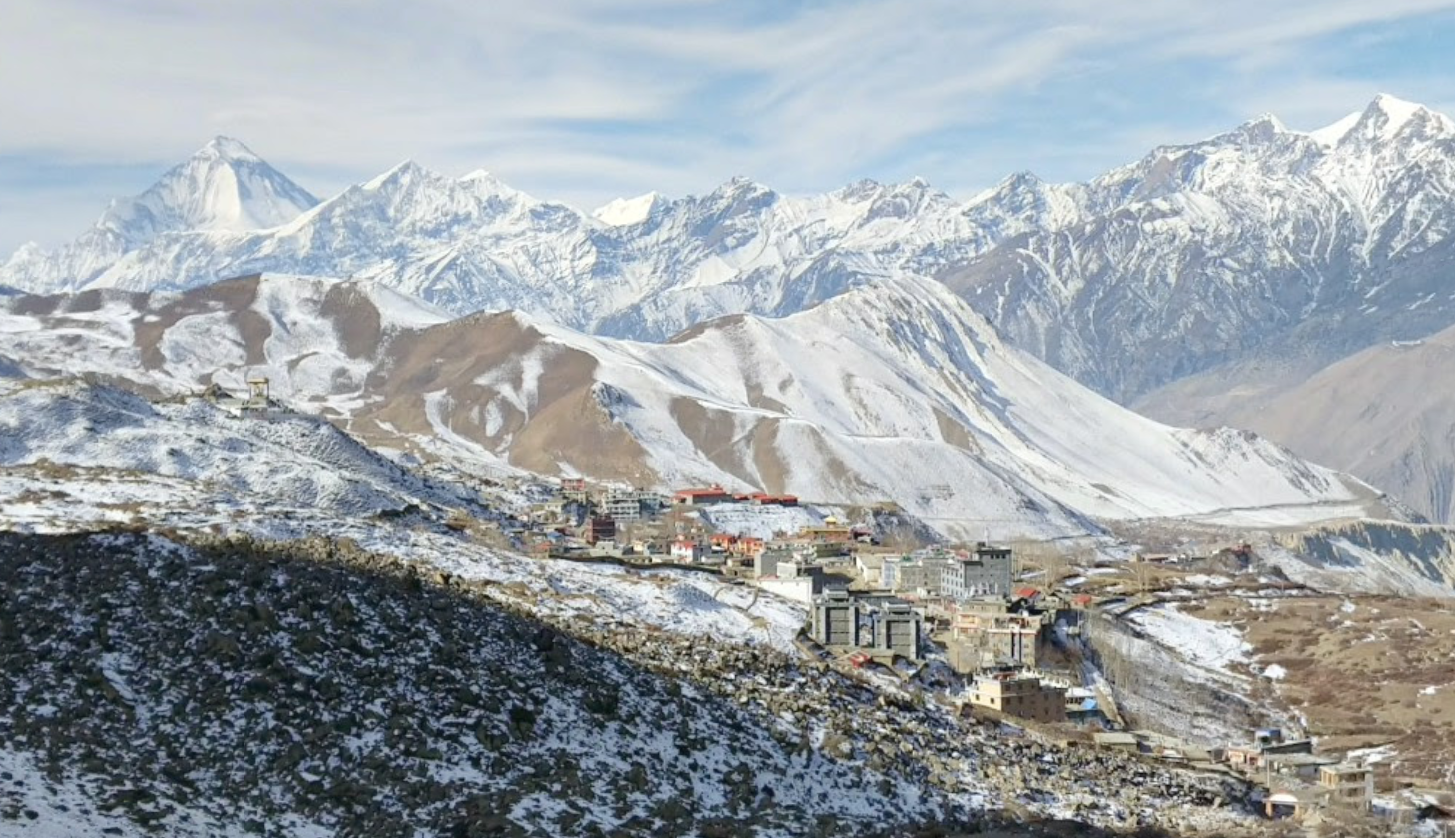 View from Muktinath Temple