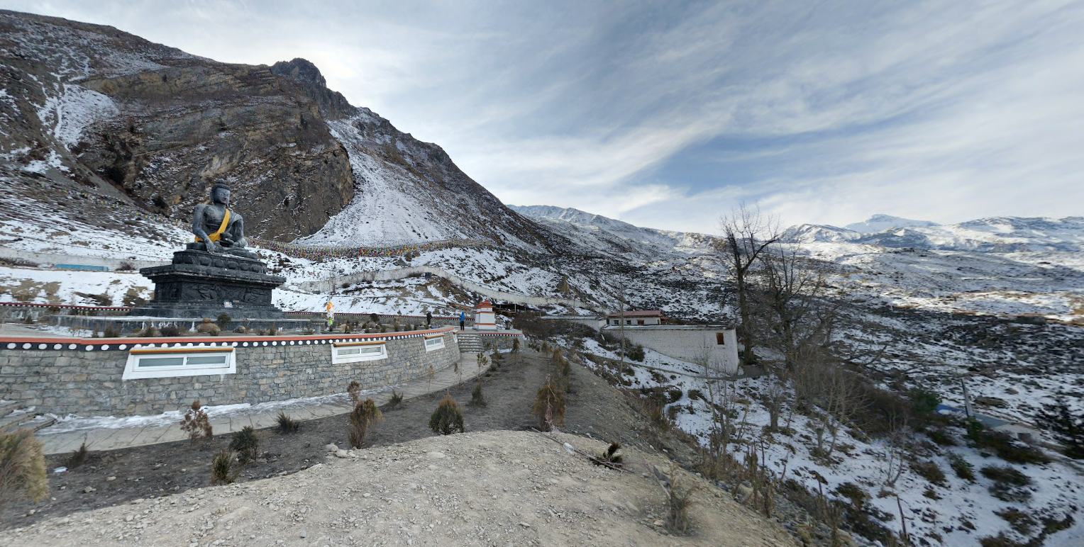 View from Buddha Stupa